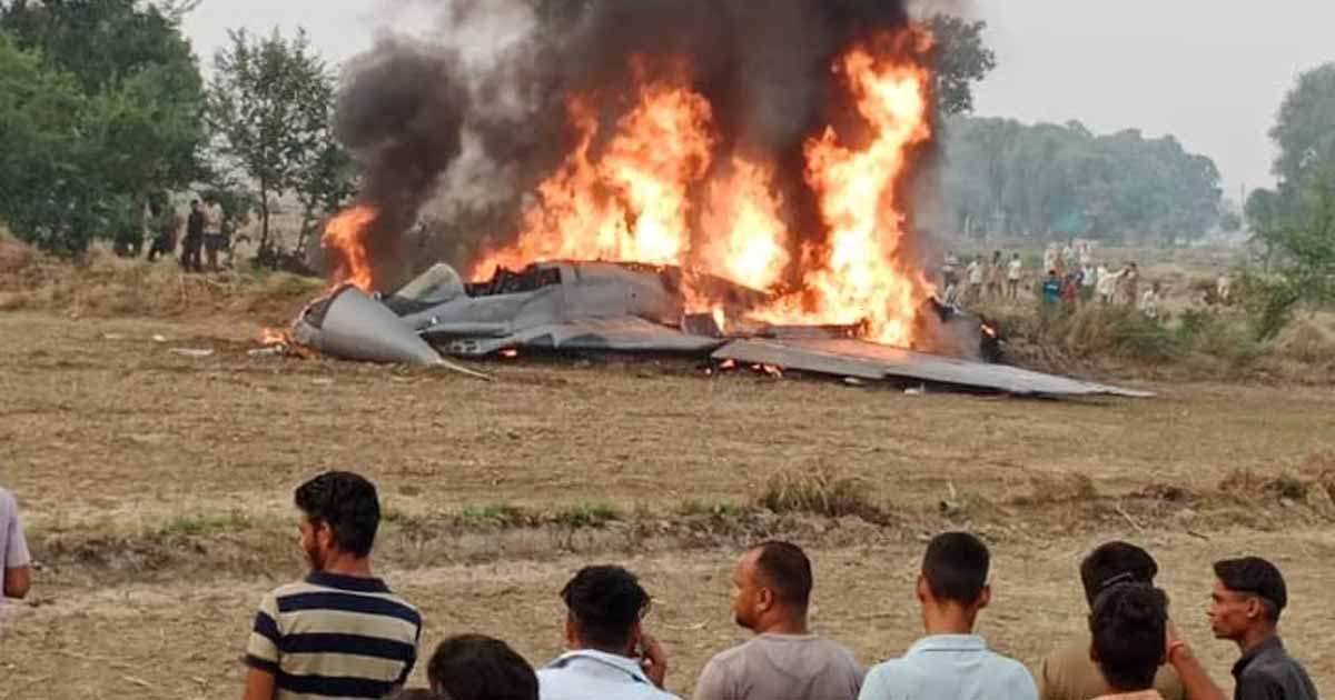 Indian Air Force MiG-29 Crashes