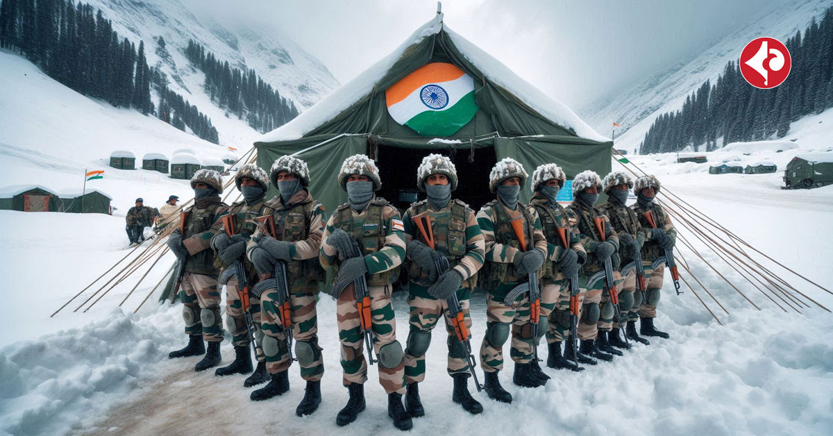 Indian Army tent