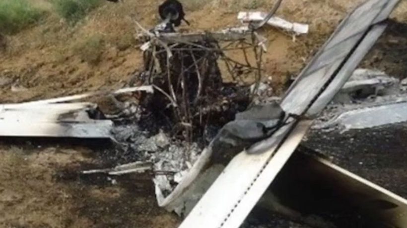 Iran autogyro crash