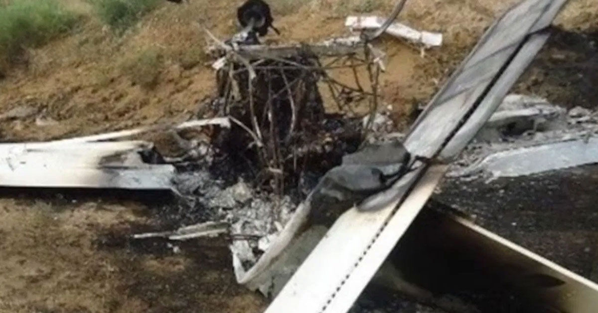 Iran autogyro crash