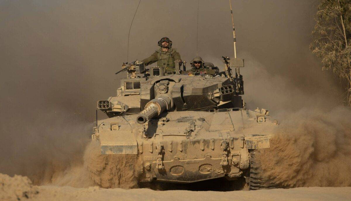 Merkava battle tank