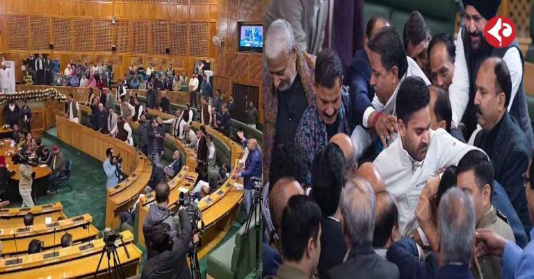 Tensions Escalate Again in Jammu and Kashmir Assembly, Conflict Between Ruling and Opposition Over Article 370 Intensifies