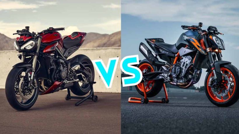 KTM 890 Duke R vs Triumph Street Triple 765 RS