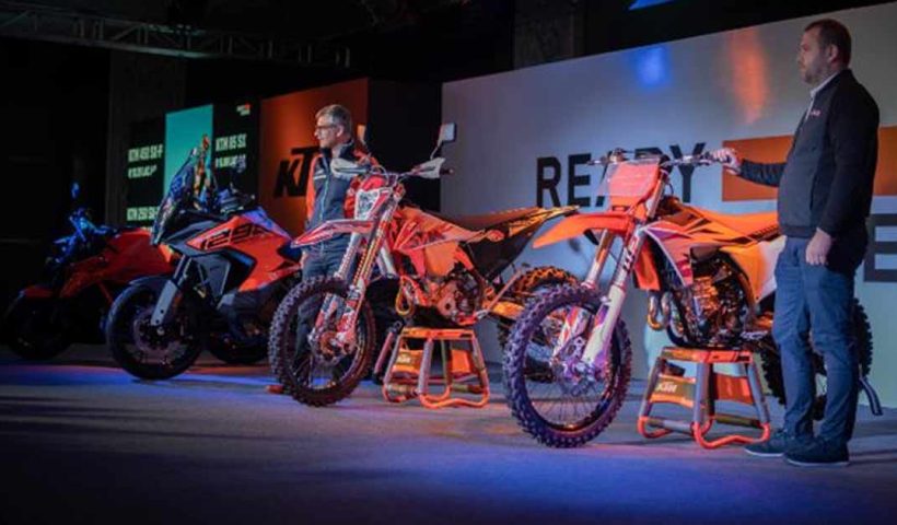 KTM launches 10 new motorcycles