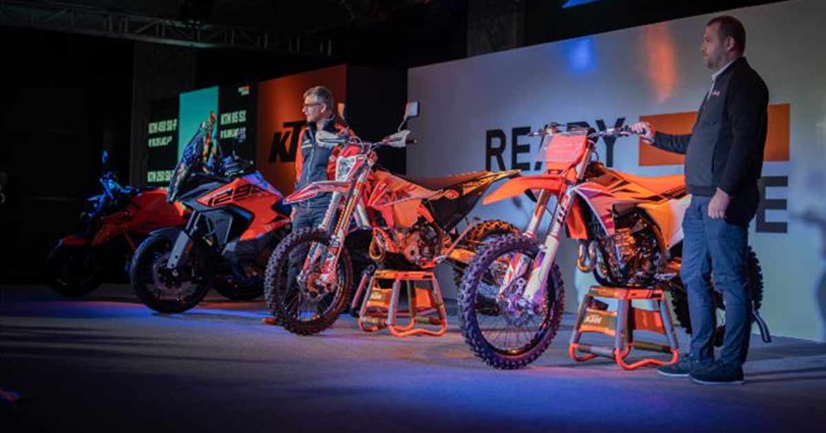 KTM launches 10 new motorcycles