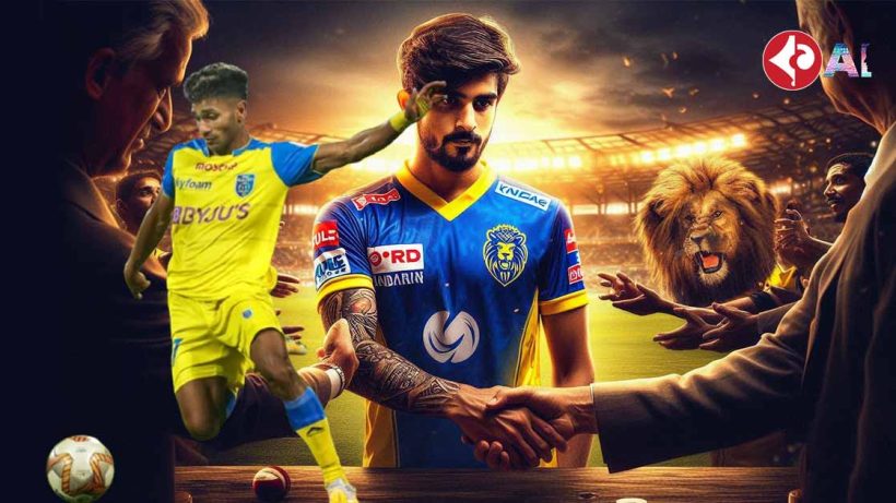 Kerala Blasters' Rahul KP