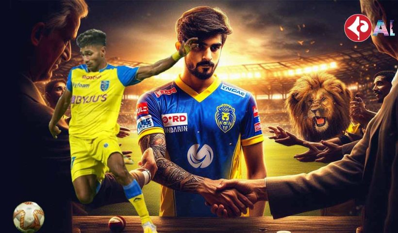 Kerala Blasters' Rahul KP