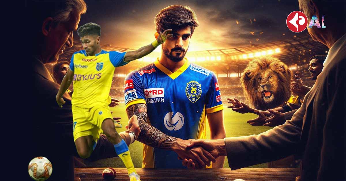 Kerala Blasters' Rahul KP