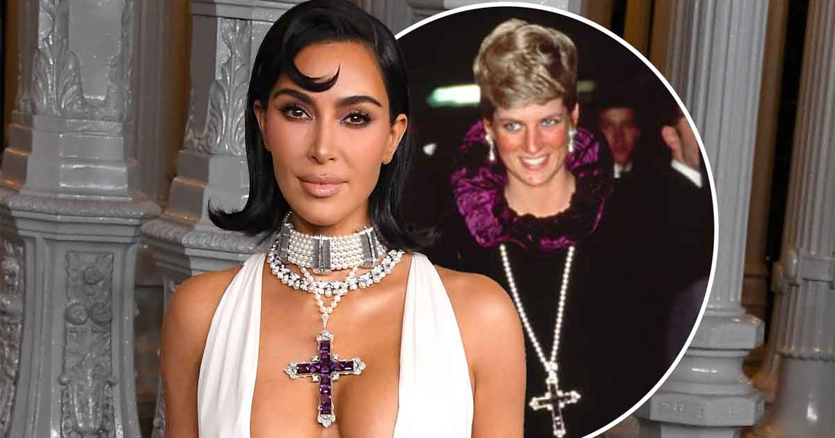 Kim Kardashian Faces Backlash for Wearing Princess Diana’s Cross Necklace