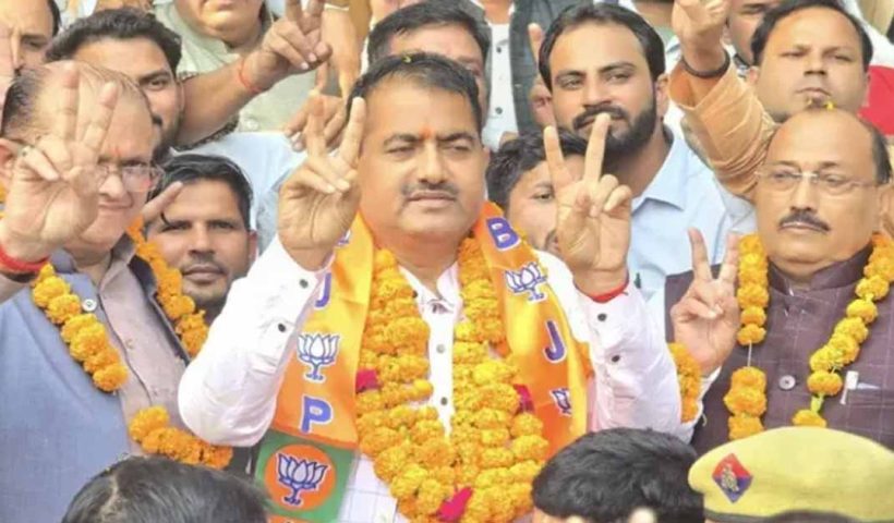 Lone Hindu Ramveer Thakur secures BJP win in SP's bastion Kundarki