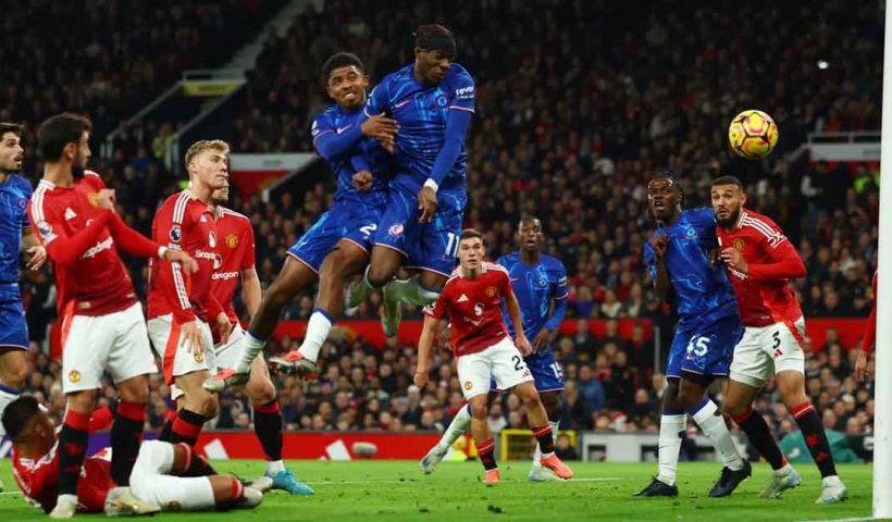 Manchester United Draws 1-1 with Chelsea