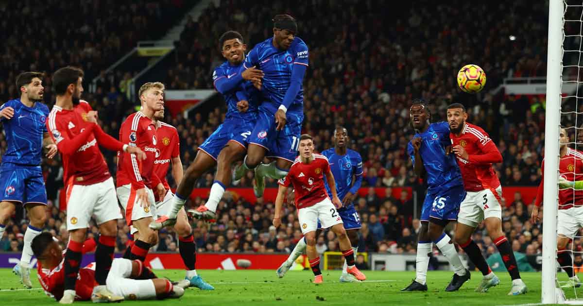 Manchester United Draws 1-1 with Chelsea