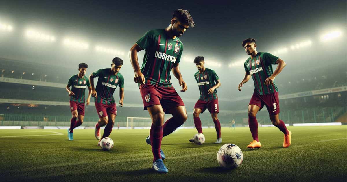 Microsoft Privacy Statement Consumer Health Privacy Third Party Notices Terms of Use FAQs Four key Mohun Bagan players are practicing on a football field in Kolkata