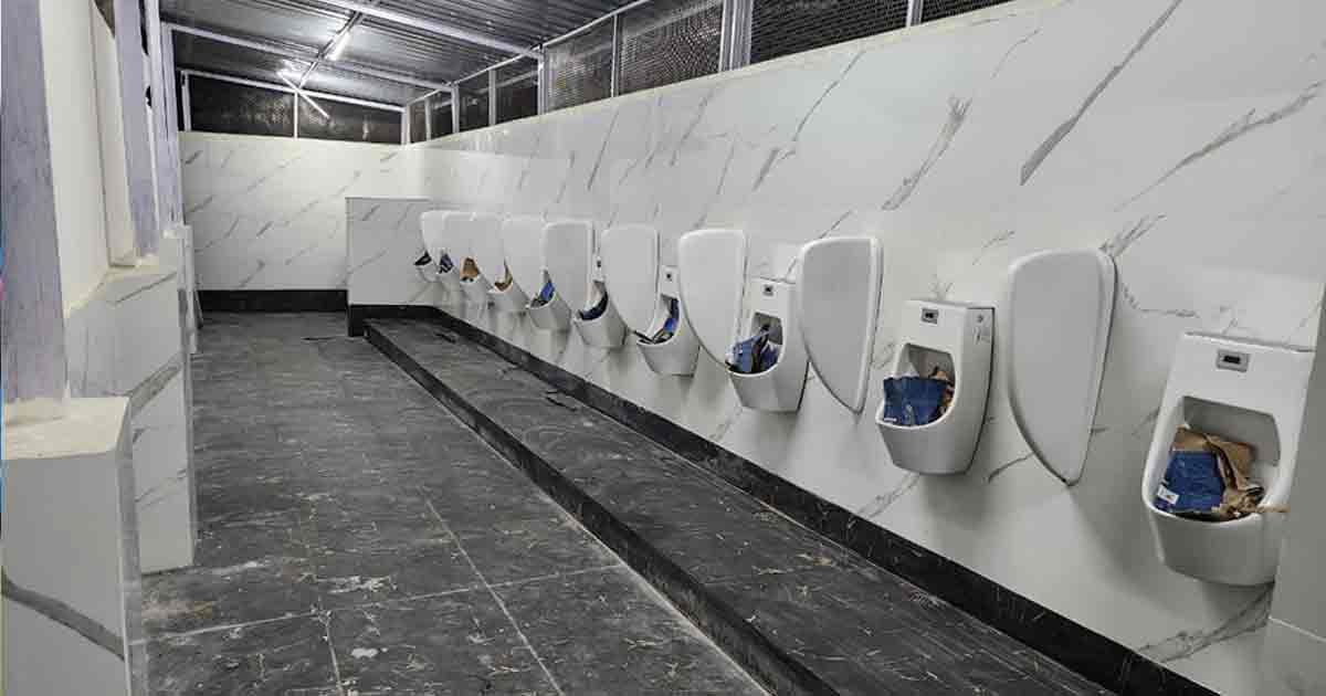 Modern Toilet Facility Bidhannagar Road station