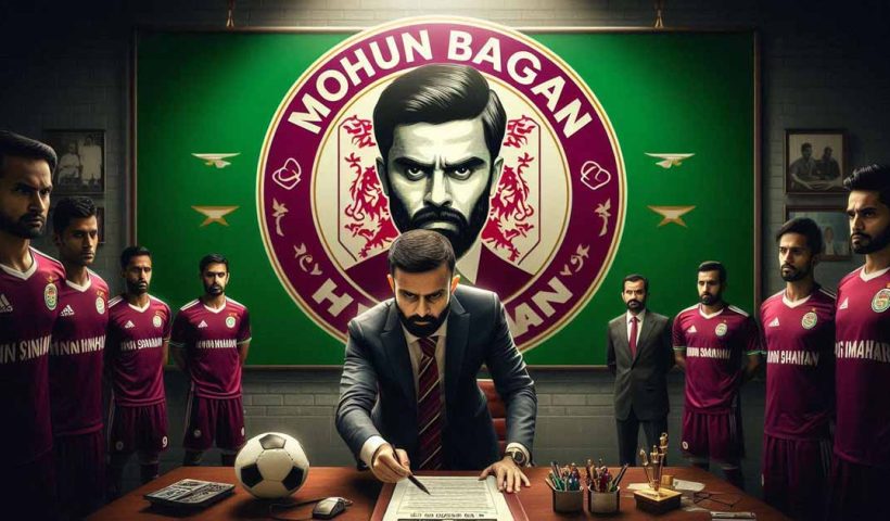 Mohun Bagan SG Confirms AFC Acknowledges Club's Decision Not to Travel to Iran; Withdrawal Remains Firm, green and maroon colors