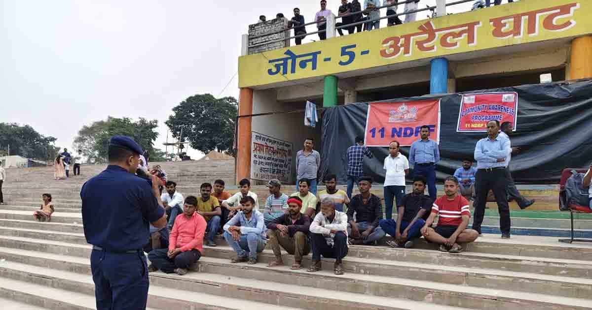 রিস্থিতি মোকাবিলায় সাঁতারুদের জন্য বিশেষ প্রশিক্ষণ আয়োজন করেছে ন্যাশনাল ডিজাস্টার রেসপন্স ফোর্স (NDRF training)।