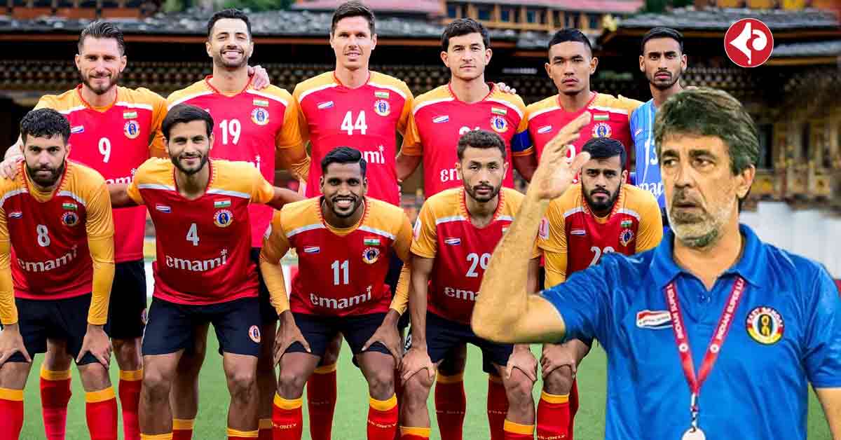 Oscar Bruzon coaching East Bengal FC qualified into AFC Challenge League Quarter Final