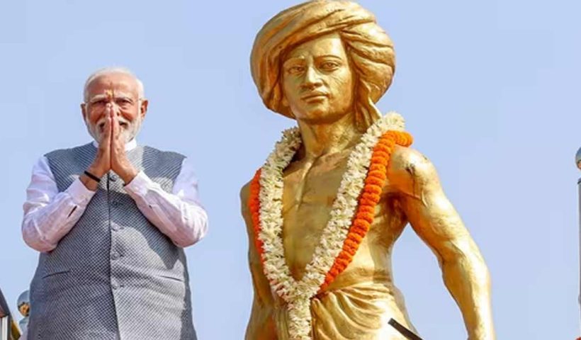 PM Modi tributes Birsa Munda