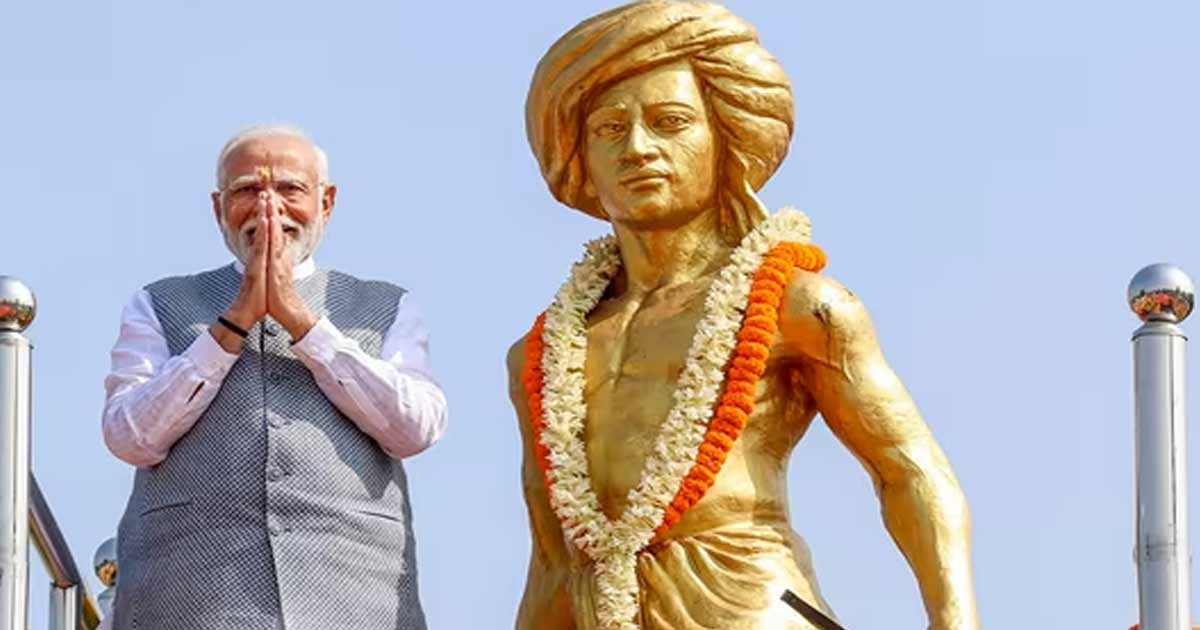 PM Modi tributes Birsa Munda