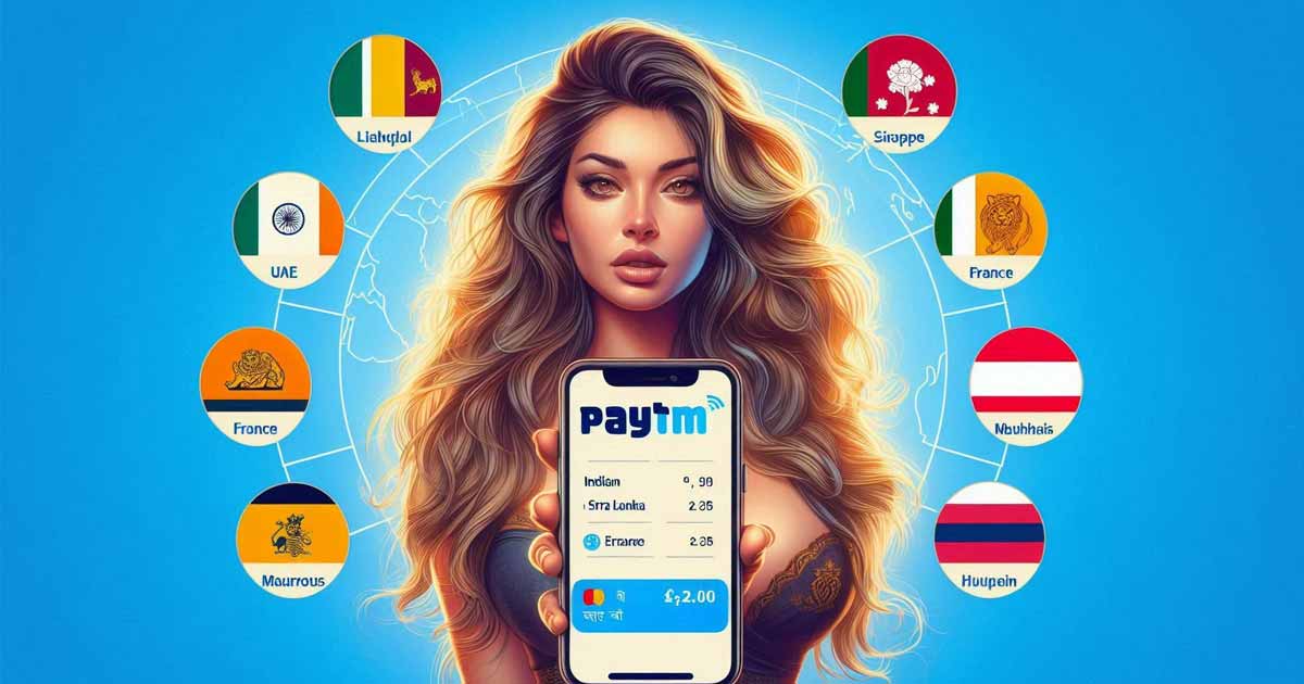 Paytm users can now make international UPI payments in UAE, Sri Lanka, Singapore, France, Mauritius, Bhutan, and Nepal, indian hot girl