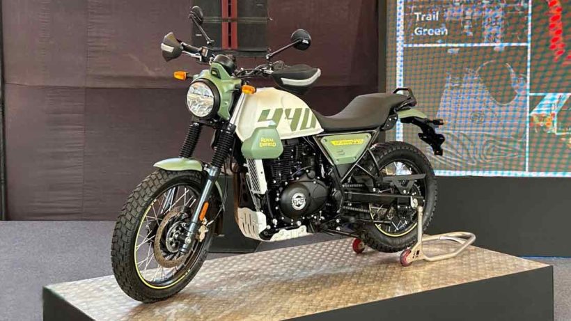 Royal Enfield Scram 440 breaks cover