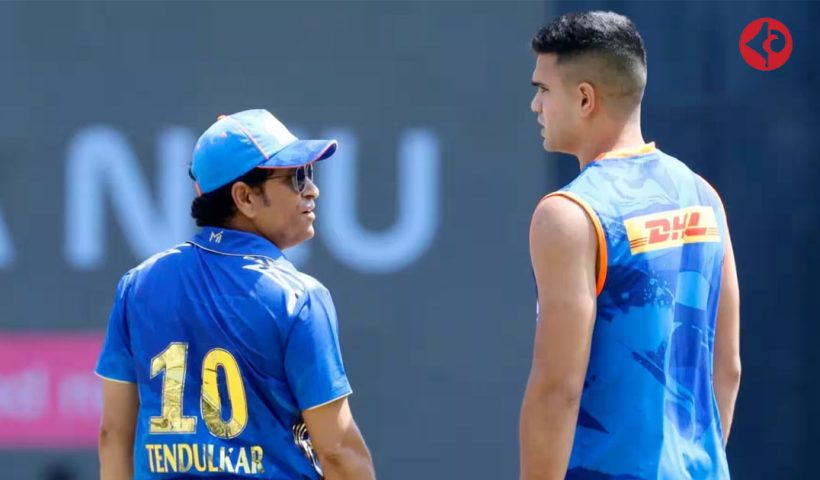 Sachin Tendulkar son ArjunTendulkar in IPL Mega Auction 2025