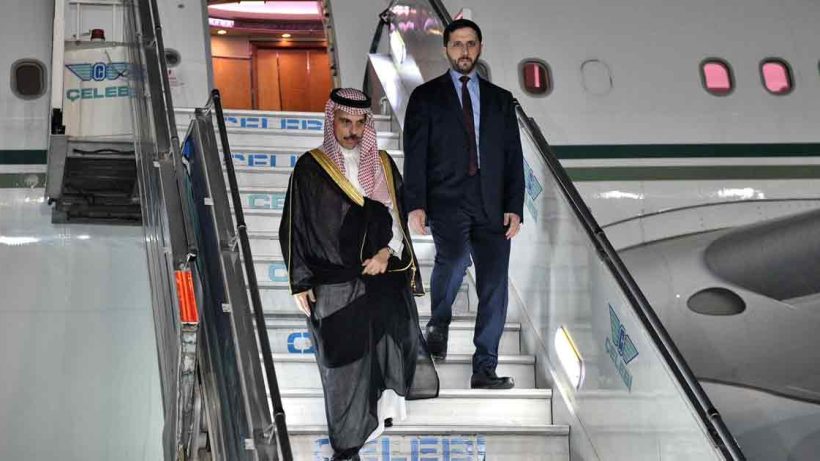 Saudi Foreign Minister Faisal bin Farhan