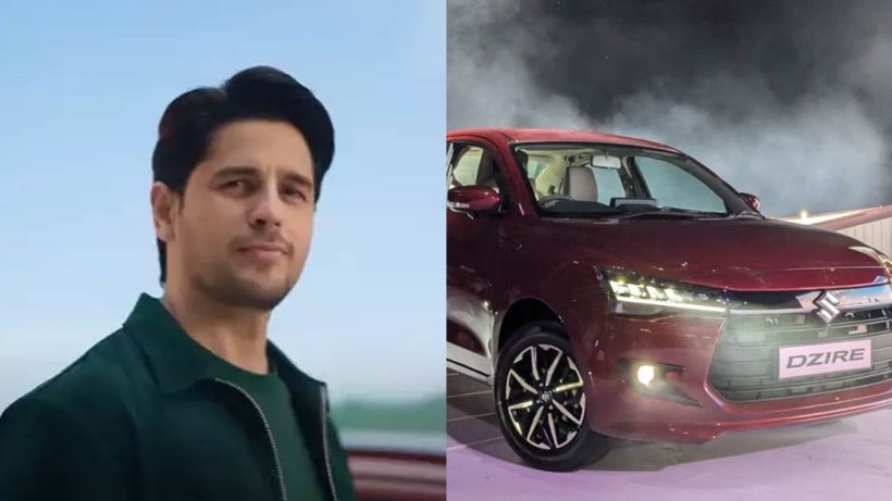 Sidharth Malhotra named brand ambassador for new Maruti Suzuki Dzire