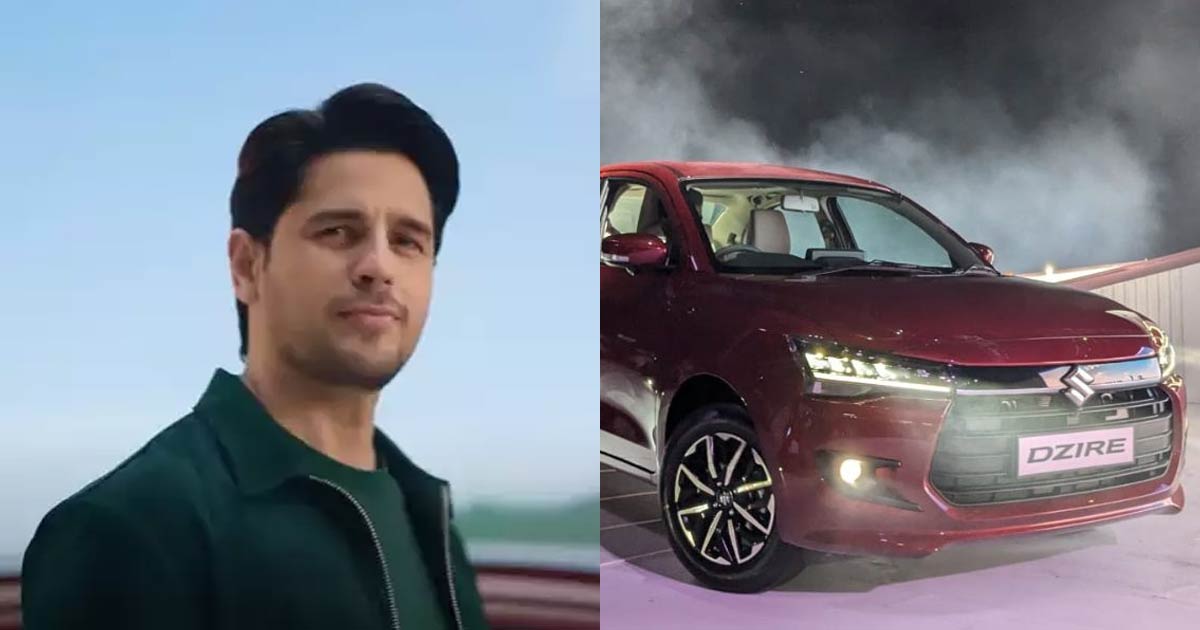 Sidharth Malhotra named brand ambassador for new Maruti Suzuki Dzire