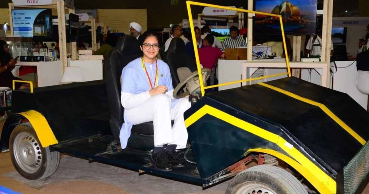 Suhani Chauhan Young Innovator of So-Apt Agro Vehicle Wins Rashtriya Bal Puraskar