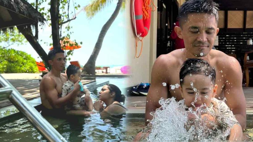 Sunil Chhetri Spends Quality Time with Family