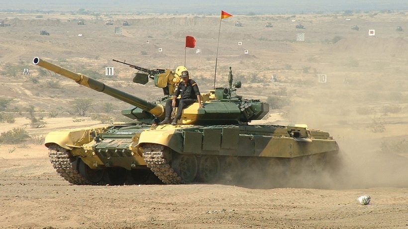 T-90 tank of Indian Army