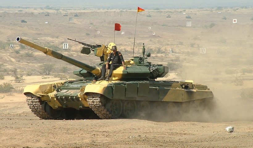 T-90 tank of Indian Army