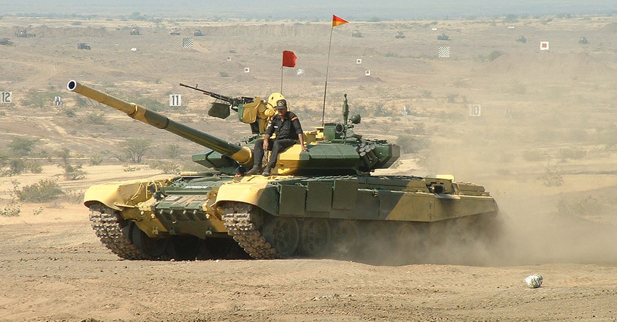 T-90 tank of Indian Army