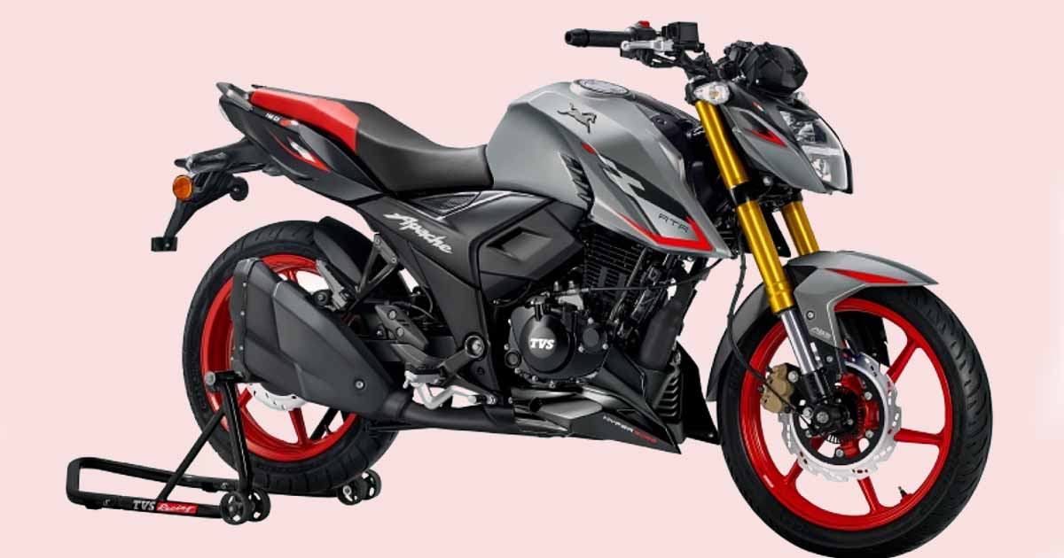 TVS Apache RTR 160 4V launched with new updates