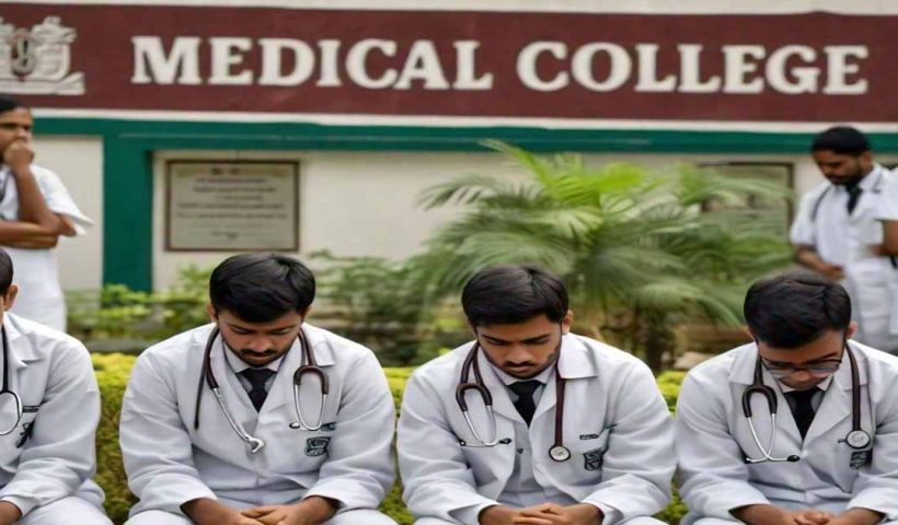 Telangana medical students suspended