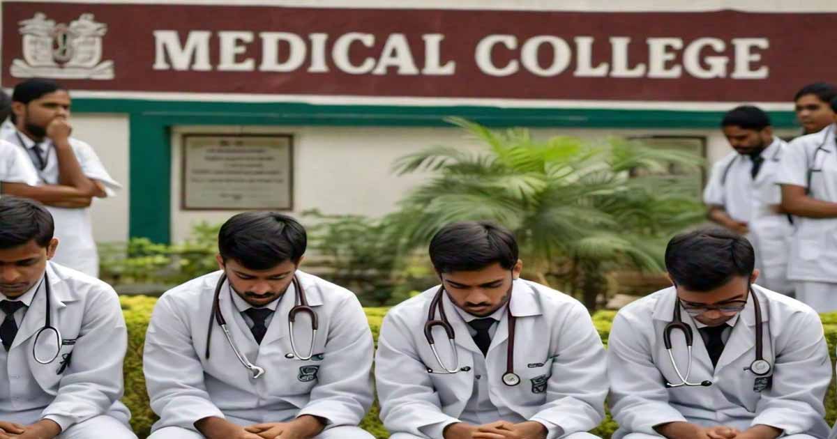 Telangana medical students suspended