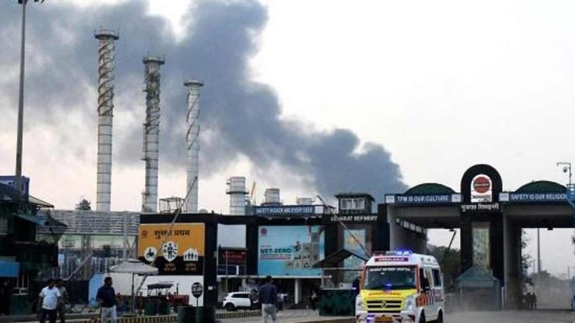 Vadodara IOC refinery fire