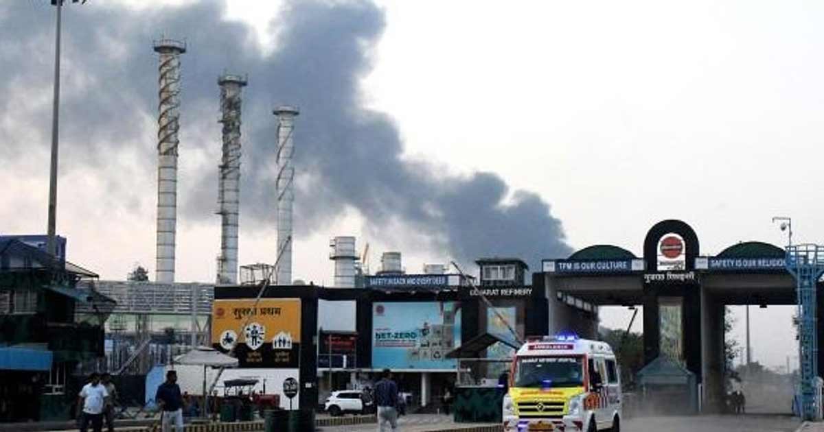 Vadodara IOC refinery fire