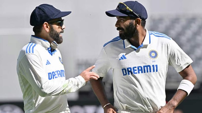 Virat Kohli and Jasprit Bumrah