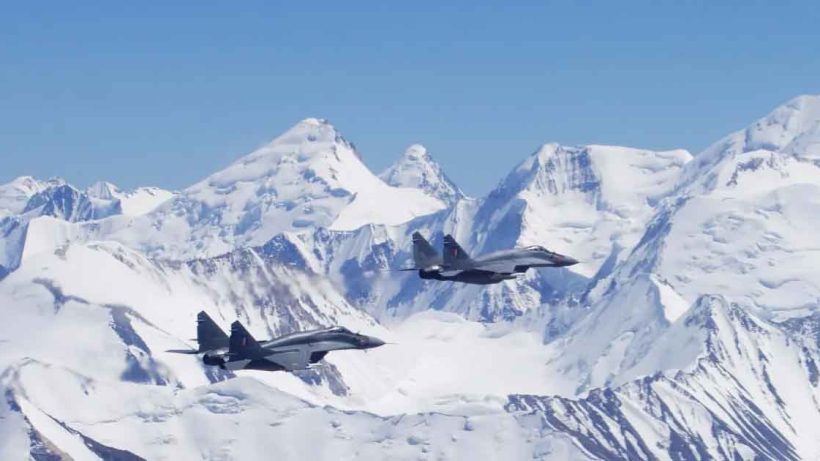 Indian air force advance landing ground in ladakh