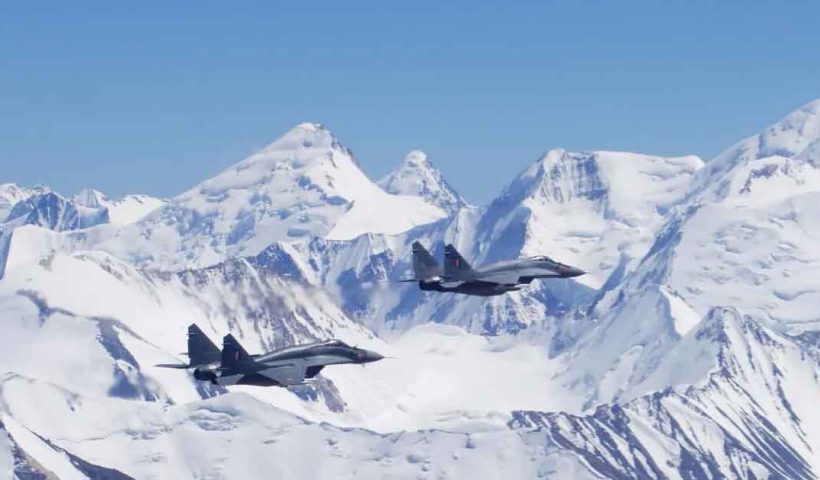 Indian air force advance landing ground in ladakh