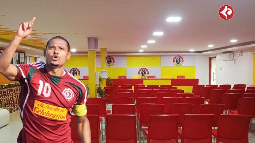 before kolkata derby Barreto surprise visit East Bengal Club