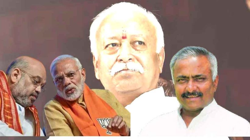 RSS backed Sanjay Joshi & Vasundhara Raj are on the race to be the next BJP Prez, 'Big trouble' for Modi-Shah