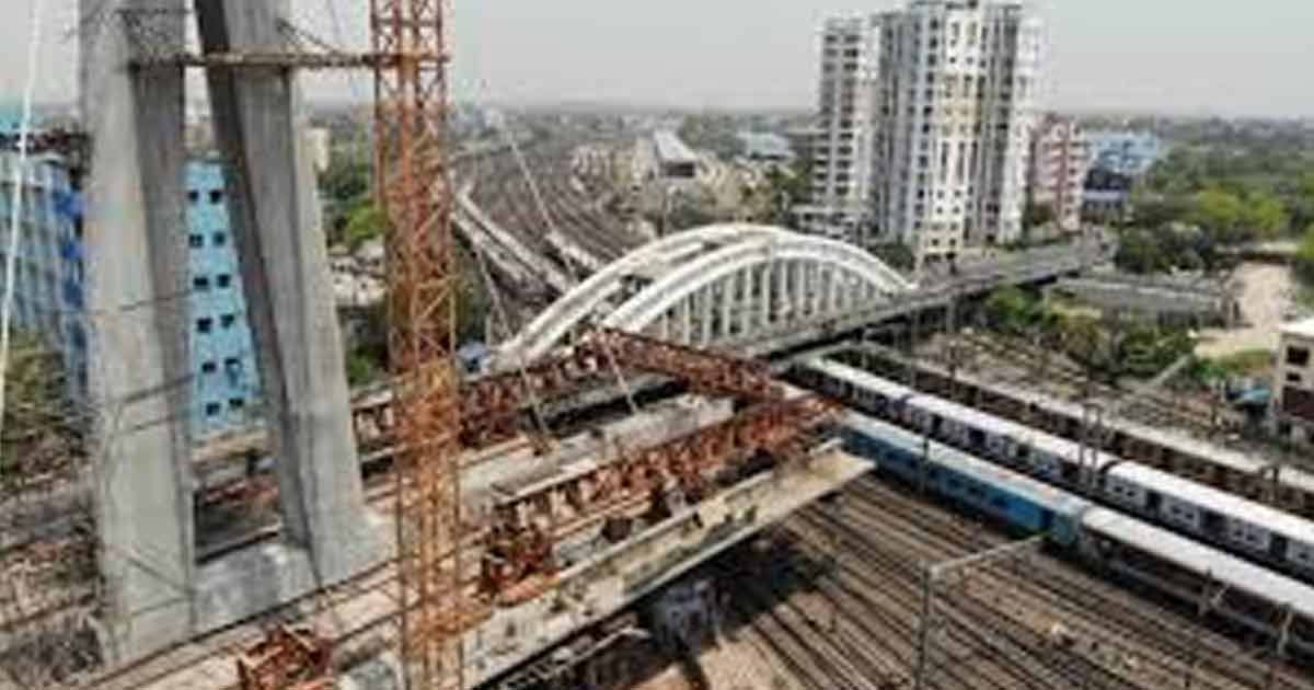 Howrah Station modern bridge