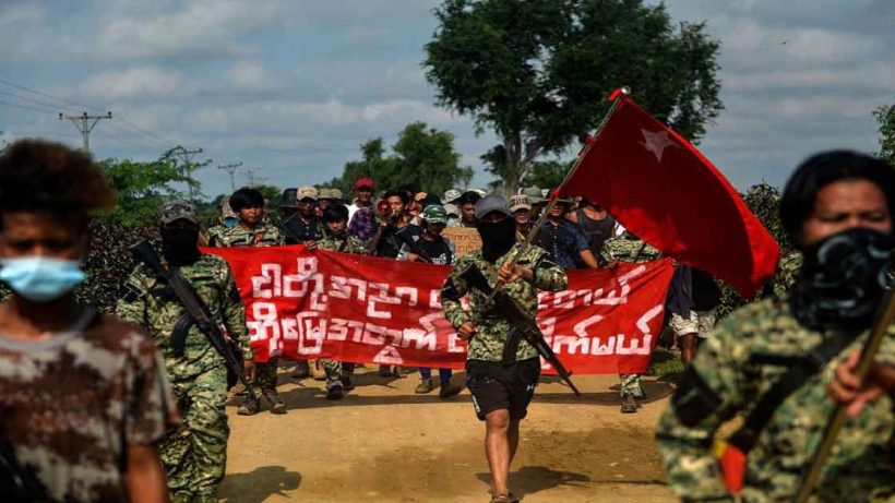 Myanmar civil war against Junta government