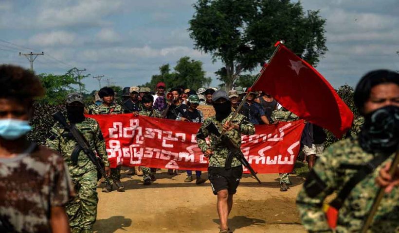 Myanmar civil war against Junta government