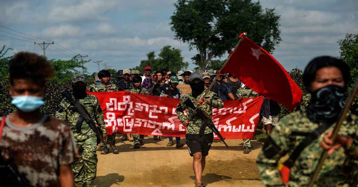 Myanmar civil war against Junta government