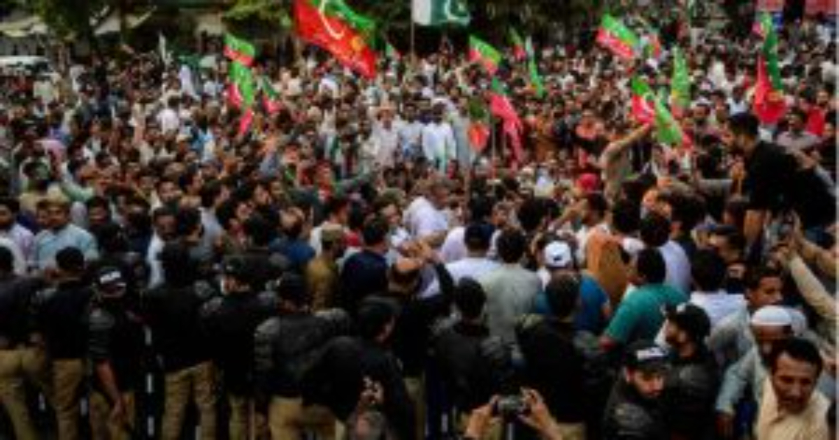 Pakistan unrest for opposition demands Imran khan free from jail