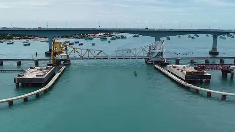 rameswaram Vertical Lift bridge